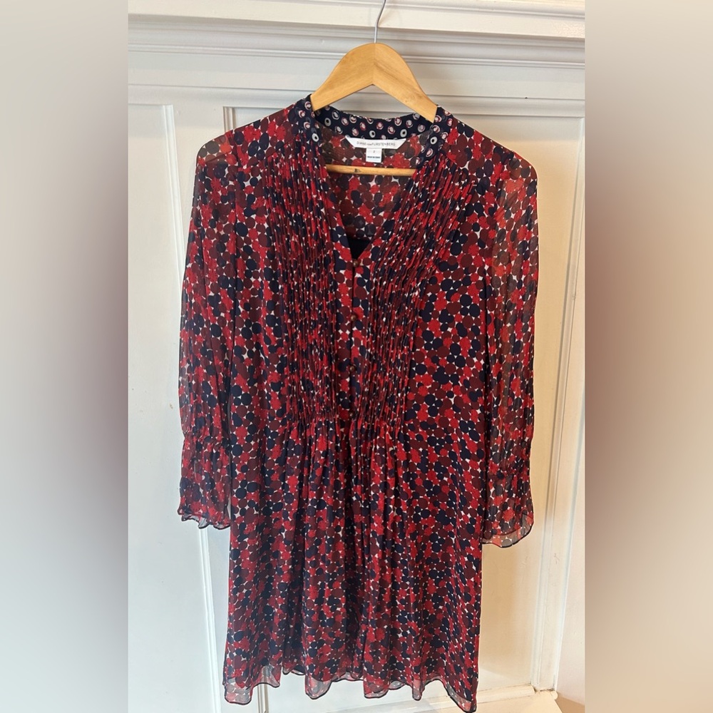 DVF Silk Dress